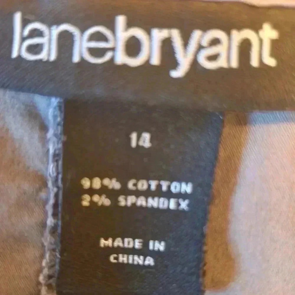 Lane Bryant military moto jacket, Size 14 - Picture 4 of 8